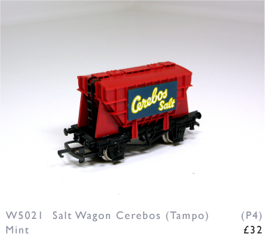 Wrenn W5021 Cerebos Salt Wagon Tampo Boards Un